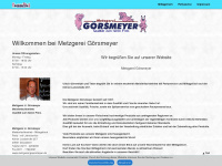 metzgerei-goersmeyer.de Webseite Vorschau