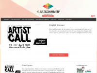 kunstschimmer.com Webseite Vorschau