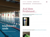 triathlonfreunde.wordpress.com Webseite Vorschau