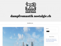 dampfromantik-nostalgie.ch Webseite Vorschau