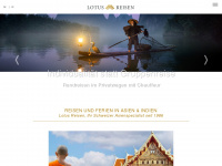lotusreisen.ch Webseite Vorschau