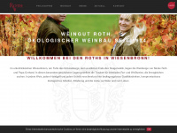 weingut-roth.de Webseite Vorschau