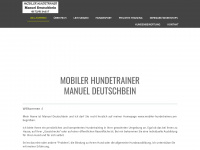 mobiler-hundetrainer.com Webseite Vorschau
