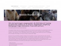 mobilehundeschule.ch Webseite Vorschau