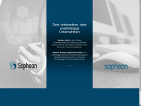 sopheon.de Webseite Vorschau