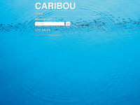 caribou.fm Webseite Vorschau
