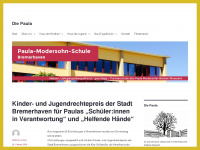 paula-modersohn-schule.de Webseite Vorschau