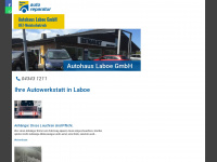 autohaus-laboe.de Webseite Vorschau