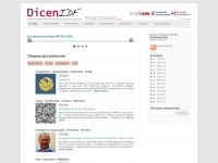 dicen-idf.org Webseite Vorschau