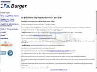 fa-burger.de Webseite Vorschau