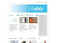 studio-able.com Webseite Vorschau