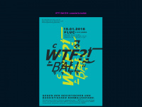 wtfball.at Webseite Vorschau