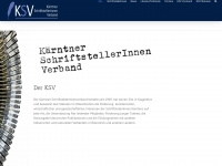 kaerntner-schriftsteller.at Webseite Vorschau