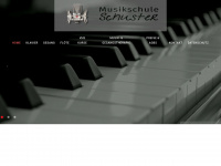 musikschule-schuster.de Webseite Vorschau