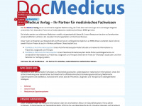 docmedicusverlag.de Webseite Vorschau