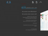 svitjobbook.ch Webseite Vorschau