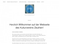 kulturverein-zeuthen.de Webseite Vorschau