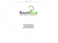 baumplus.de Webseite Vorschau