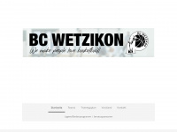 bcwetzikon.ch Webseite Vorschau