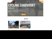 cyclingzandvoort.nl Webseite Vorschau
