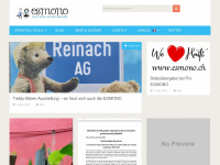 esmono.ch Webseite Vorschau