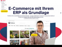sana-commerce.com Webseite Vorschau