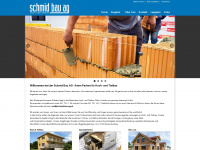 schmid-bau-ag.ch Webseite Vorschau