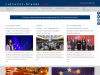 cultural-brands.com Webseite Vorschau