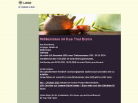kua-thai-bistro.de Webseite Vorschau