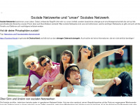 soziales-net.de Webseite Vorschau