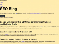 seo-blog.net Webseite Vorschau