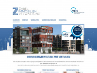 zabel-immobilienverwaltung.de Webseite Vorschau