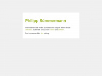 philipp-suemmermann.de Webseite Vorschau