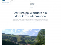 kneipp-wieden.de Webseite Vorschau