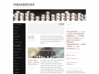tabakbrevier.wordpress.com Webseite Vorschau