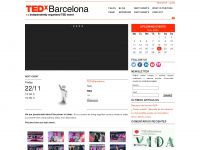 tedxbarcelona.com Webseite Vorschau