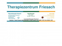 physiotherapie-friesach.at Webseite Vorschau