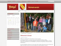 heimatverein-bonzel.com Webseite Vorschau