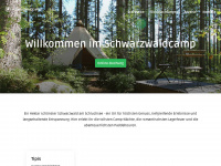 schwarzwaldcamp.com Webseite Vorschau