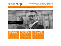 stange-recht.de Webseite Vorschau