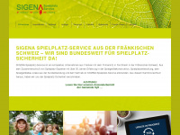 sigena.net Webseite Vorschau
