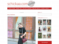 schickaa.com Webseite Vorschau