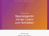 purpur-edition.ch Webseite Vorschau