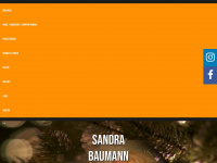 sandie-baumann.ch Webseite Vorschau