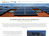 solar-langenfeld.de Webseite Vorschau