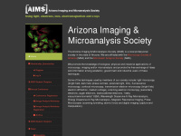 azmicroscopy.org Webseite Vorschau