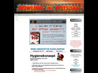 bowlingcenter.jimdo.com Webseite Vorschau