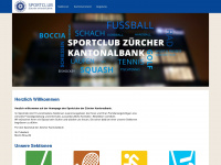zkbsportclub.ch Webseite Vorschau