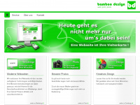 bamboo-design.ch Webseite Vorschau
