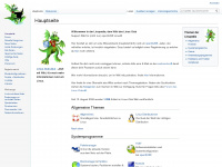 linupedia.org Webseite Vorschau